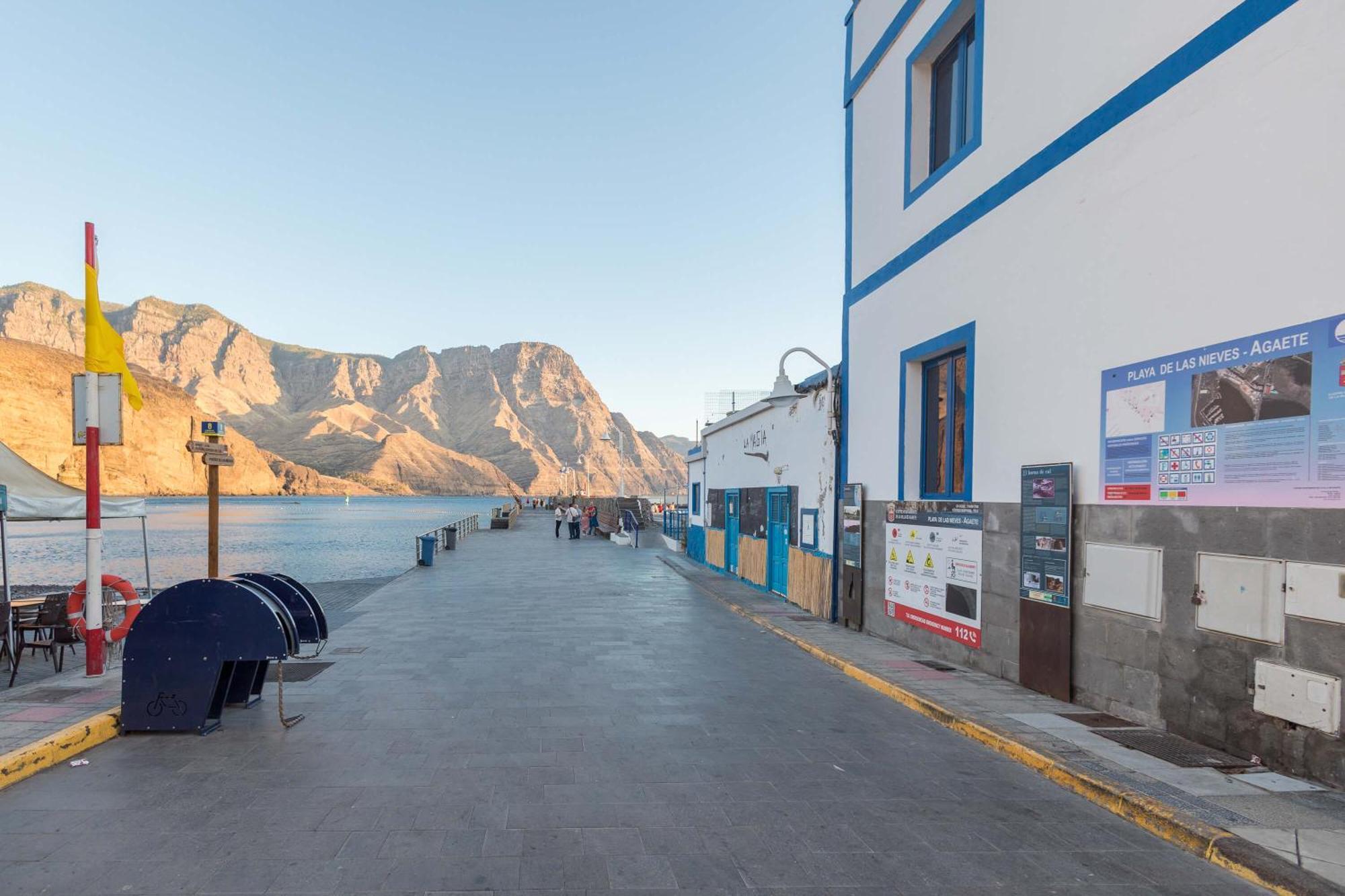 Casa Carmen Agaete Con Terraza Y Vistas Al Marアパートメント エクステリア 写真
