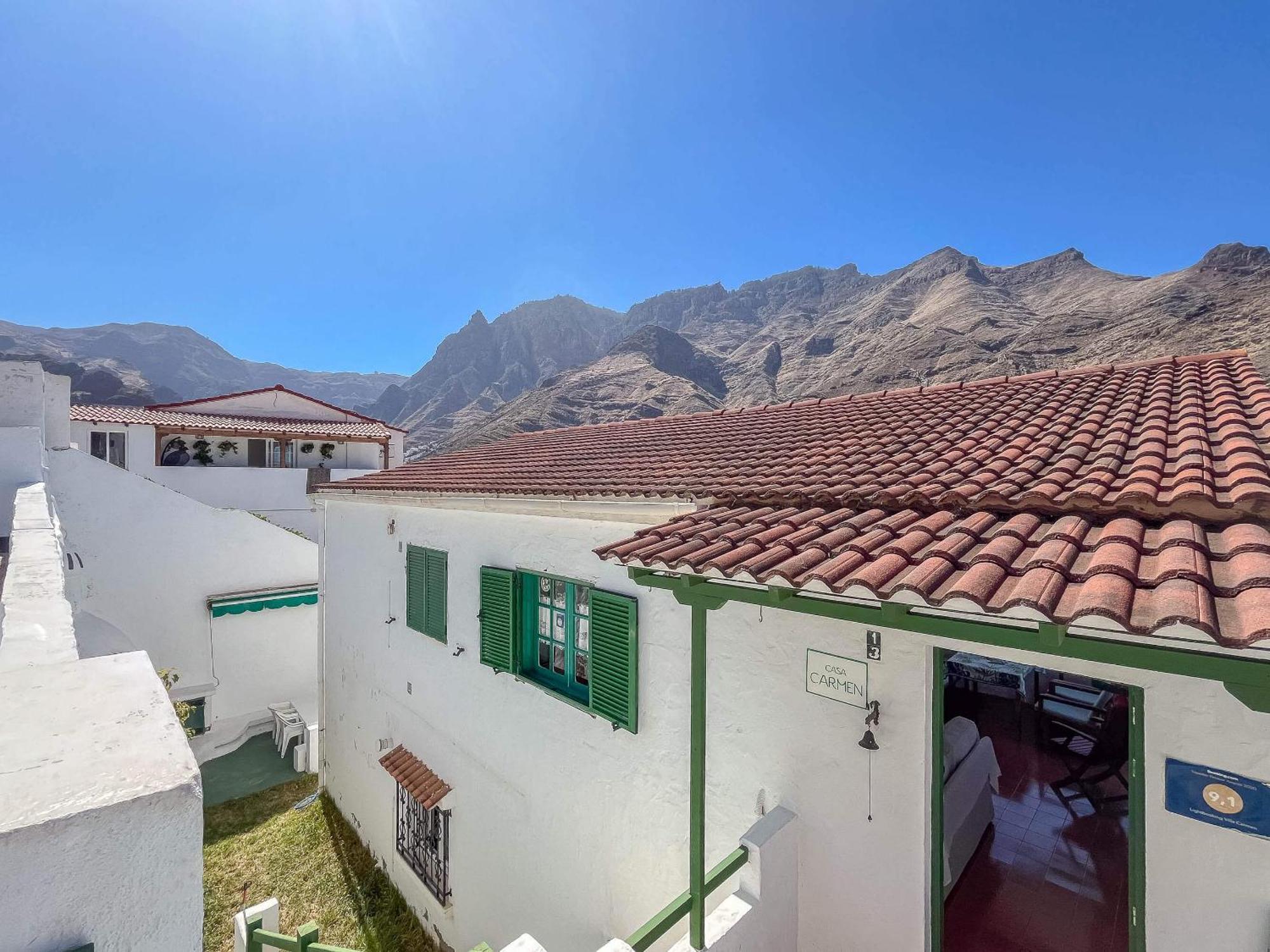 Casa Carmen Agaete Con Terraza Y Vistas Al Marアパートメント エクステリア 写真